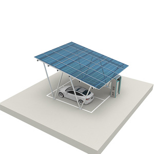 Solution de montage professionnelle pour carport <span class=keywords><strong>solaire</strong></span> photovoltaïque pour <span class=keywords><strong>garage</strong></span> et parkings extérieurs - Product Image 1