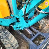 Mini-excavatrice sur chenilles d'occasion U35 2,5 tonnes 2007 avec moteur, pompe et roulement - 100% d'origine japonaise, équipement d'origine