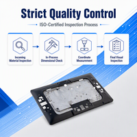 Châssis de dispositif électronique en aluminium moulé sous pression JinLi YZ004 ADC12 personnalisé, usinage CNC de précision, pièces directes d'usine OEM