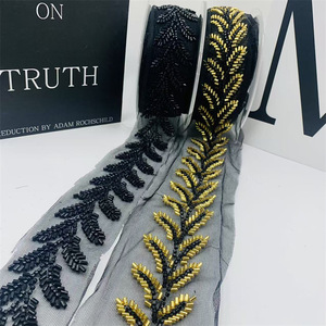 Guipure Ren Vải cho đám cưới ren ltz178 Chất lượng cao Thêu 2025 Bán hàng nóng Châu Âu và Mỹ ren Polyester vải tuyn lưới - Product Image 3