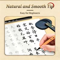 Stylo pinceau de calligraphie pour l'écriture avec encre, ensemble de dessin et d'esquisse, fournitures de bureau