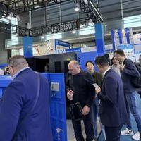 Compresseur d'air horizontal à vis bipolaire à fréquence variable à aimant permanent avec garantie d'usine d'origine de 10 ans