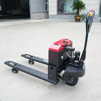 Chariot élévateur à palettes électrique à batterie lithium-ion avec balance numérique de 1,5 tonne, 1,8 tonne et 2 tonnes, chariot élévateur industriel