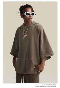 Heavy 850G <strong>Kanye</strong> <strong>West</strong> <strong>Kanye</strong> Vision Double Layered <strong>Hoodie</strong> <strong>Sleeved</strong> Men's <strong>Hoodie</strong>