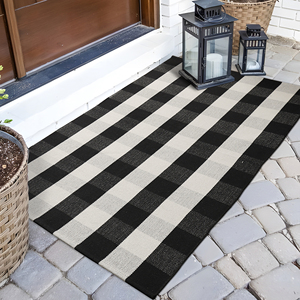 <span class=keywords><strong>Tapis</strong></span> à carreaux multi-taille personnalisé tissé lavable <span class=keywords><strong>tapis</strong></span> à carreaux de buffle extérieur <span class=keywords><strong>tapis</strong></span> à carreaux <span class=keywords><strong>noir</strong></span> <span class=keywords><strong>et</strong></span> <span class=keywords><strong>blanc</strong></span> - Product Image 2