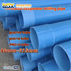 Tubería de Plástico de <span class=keywords><strong>PVC</strong></span> de 400 <span class=keywords><strong>mm</strong></span> para Pozos, Tubería de Perforación, Tuberías de Agua, Precio de Tubería de UPVC de 6 y 8 Pulgadas para Suministro de Agua, Riego y Drenaje - Product Image 5