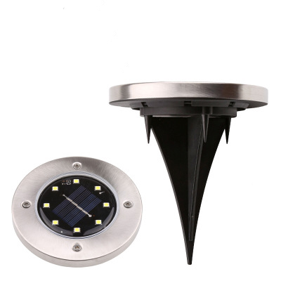 Портативный водонепроницаемый садовый фонарь на солнечной батарее, 12 светодиодов, 16 светодиодов