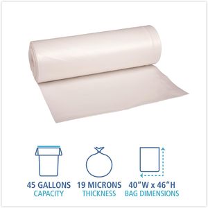 Revestimiento Transparente de Alta Densidad de 22 Micras para Bolsas de Basura Domésticas - Product Image 4