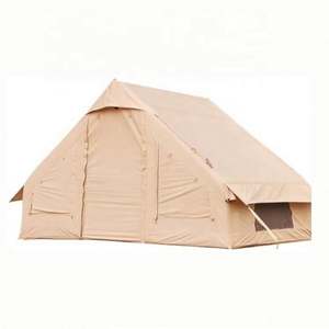 Tente gonflable de camping extérieure pour 6 personnes, personnalisée, de luxe, imperméable, quatre saisons, ouverture automatique rapide, tissu Oxford - Product Image 4
