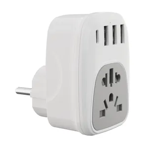 Deutschland Netz stecker Adapter Steckdose USB-Ladegerät Universal zu DE Stecker