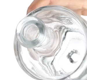 Botella de Vidrio al por Mayor de 500 ml, Cilíndrica, Color Personalizado, Transparente, Fácil de Abrir, para <span class=keywords><strong>Whisky</strong></span>, Vodka, Vino de Frutas, Aceite de Oliva, Miel - Product Image 4