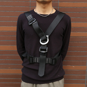 Safety <b>Belt</b> Chest Harness Half Body For Construction Outdoor Rescue <b>Work</b> Equipment - Product Image 1