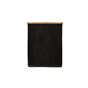 Collapsible Dirty Clothes Hamper with Handle Closet Storage <strong>Bin</strong> for Bedroom Bathroom Dorm - 66L <strong>Laundry</strong> Basket with Lid <strong>Black</strong> - Product Image 1