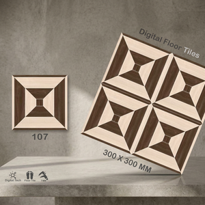 300x300mm Carreaux de céramique de sol numériques 30x30 Fourniture d'usine Qualité d'exportation Prix bon marché Porcelaine émaillée 12x12 - Product Image 4