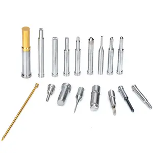 Mould Punch Hot Sales Standard Ejector Punches Straight Flat Center Pins For Mold Accessories