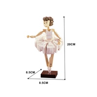 GoldMoc MOC-163028 Ballerina Dance Model Kids DIY Puzzle Toys Action Figures Building Blocks Set Bricks Toy