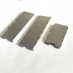 OEM 휴대용 캠핑 스토브 윈드쉴드 10피스 미니 접이식 알루미늄 윈드스크린 야외용 판금 제작 0.4mm - Product Image 1