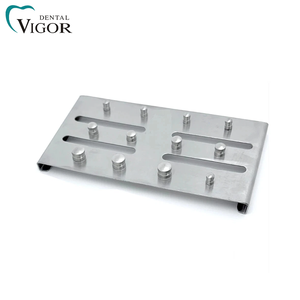 12 Pièces de Pinces à Caoutchouc Dentaire en Acier Inoxydable pour Plateau de Maintien, Clip de Barrière Endodontique et Restauratrice - Product Image 6