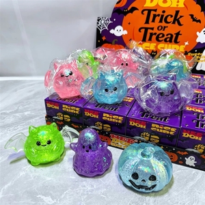 Distributeur en gros, coopération à long terme, sans pression de stock, export transfrontalier, boîte mystère d'Halloween Ghost Bun <span class=keywords><strong>Squi</strong></span> - Product Image 1