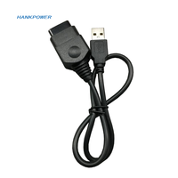 Câble de charge convertisseur 5 broches femelle vers USB mâle de 0,8 m pour manette de console Xbox One Xbox 360