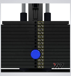 <span class=keywords><strong>Yongwang</strong></span> Fitness Gym Équipement de fitness commercial Machine isolatrice abdominale à commande par pignon - Product Image 6