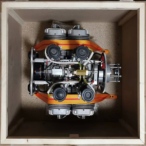Motore <span class=keywords><strong>a</strong></span> Benzina Multicilindrico Personalizzabile per Droni <span class=keywords><strong>RC</strong></span> ad Ala Fissa, Accessori di Costruzione Robusta e Funzionamento Stabile - Product Image 6