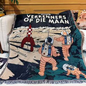 Commerce extérieur Transfrontalier Raschel Canapé Jeter Couverture Polyester/Coton Quatre Saisons Style Européen Américain Tente Décoration - Product Image 4