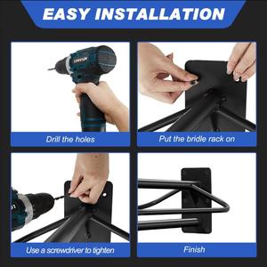 Support <span class=keywords><strong>mural</strong></span> exclusif pour <span class=keywords><strong>selle</strong></span> de <span class=keywords><strong>cheval</strong></span> de style occidental, support de <span class=keywords><strong>selle</strong></span> australien, transfrontalier - Product Image 2