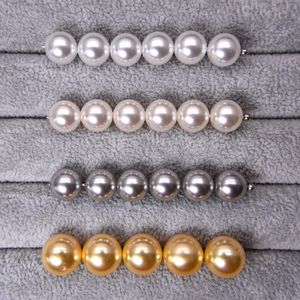 Cristal <span class=keywords><strong>gris</strong></span> verre bijoux à bricoler soi-même faisant des accessoires plein trou rond perles en vrac perles naturelles couleur collier et bracelet - Product Image 5