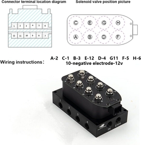 Kit de suspension pneumatique universel Alitair 12V pour véhicules à suspension pneumatique, bloc de soupapes AVUC4, tous les modèles sont universels - Product Image 6