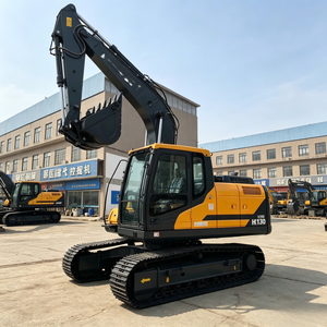 Hot Stock HX130LCR Short Tail <b>Swing</b> Excavator, 12700kg Hydraulic Crawler Digger for Urban Trenching and Road Renovation - Product Image 3