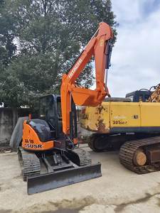 Mini-excavatrice Hitachi Zaxis 55 d'occasion haute performance, Japon, 5,5 tonnes, Zx55usr, avec moteur, boîte de vitesses, pompe, à vendre - Product Image 3