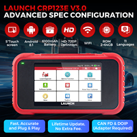 LAUNCH CRP123E V3.0 Scanner OBD2, outil automobile, mise à jour gratuite, diagnostic du moteur et de la transmission pour voiture