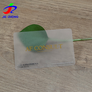 Impresión personalizada <span class=keywords><strong>de</strong></span> alta calidad CR80 Tarjeta transparente <span class=keywords><strong>de</strong></span> plástico <span class=keywords><strong>PVC</strong></span> ID Tarjeta transparente <span class=keywords><strong>de</strong></span> negocios - Product Image 2