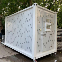 Contenedor Refrigerado Solar Móvil de 20 pies, Aprobado por Bingfeng, Control Automático, Ecológico, Ahorro de Energía, Bomba de Compresor Silenciosa