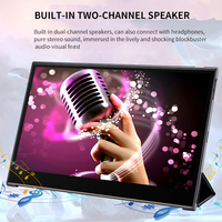 Moniteur Portable Oled Portable Fhd 4K, écran tactile Ips avec batterie de Type C, 13.3 / 15 / 15.6 / 17.3 pouces, Usb