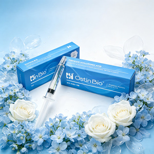 OstinBio – Produit de comblement injectable à base d'<span class=keywords><strong>acide</strong></span> <span class=keywords><strong>hyaluronique</strong></span> pour le visage, pour le remodelage des joues et du <span class=keywords><strong>menton</strong></span>, anti-âge, usage professionnel en salon - Product Image 4