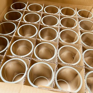 Tubes d'inspection en verre de qualité industrielle de 80 mm de diamètre, machines de décarbonisation, hauteur de 135 mm, bocaux en verre industriels - Product Image 6