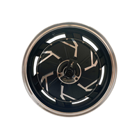 QSMOTOR Motor DC Tanpa Sikat 13 Inci 3000W dengan Efisiensi IE4, Tahan Air IP55, Pemasangan Flens, Torsi 200Nm untuk Sepeda Listrik
