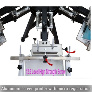 Kit Completo para Estirar Pantallas con Máquina de Prensado de 4 Colores para Estiramiento de Mallas y Serigrafía - Product Image 1