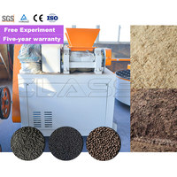 Granulés d'engrais de nitrate d'ammonium d'acide humique équipement de production ligne granulateur à rouleaux d'engrais faisant la machine