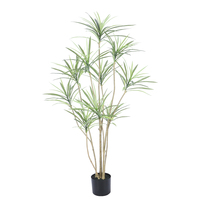70-170cm Maison Décorative Bonsaï Artificielle Poterie Arbres En Pot Plante D'agave Artificielle