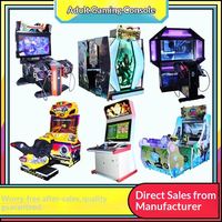 Machine de jeu d'arcade commerciale à monnayeur pour adultes : Machine de basket-ball, Machine de danse, Jeu de course à double pistolet, Dragon Fist