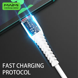 Cable de Datos USB Maimi Burable con Núcleo de Cobre de 100CM Resistente a la Flexión, Cable de Carga Rápida Tipo-C para Teléfono Móvil - Product Image 4