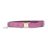 Ensemble collier et laisse pour chien en tissu tricoté OEM, rembourré et doux, kit de promenade pour animaux de compagnie, collier réglable avec mousqueton métallique pour usage quotidien