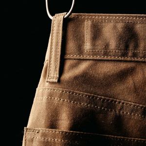 New Arrival 8.5oz Casual Comfortable Work Pants Vintage Custom Men <b>Waxed</b> <b>Canvas</b> Pant - Product Image 5