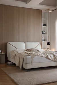 Mới Nhất Thiết Kế Giường Da Nền Tảng Bọc Châu Âu Giường Sang Trọng Khung Vua Kích Thước Mới Thiết Kế Bedroomsets - Product Image 5