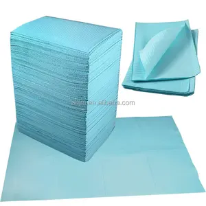 Paper Film Tissue Dental Clinic Use 1 Time Dental Bibs For Abosorbed