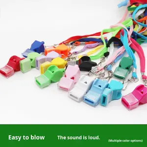 Silbatos de Plástico Personalizados al por Mayor para Supervivencia al Aire Libre, Silbato Deportivo para Árbitro de Fútbol, Baloncesto, Fútbol Americano con Cordón y Blister - Product Image 3