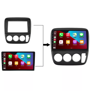רכב נגן <span class=keywords><strong>Dvd</strong></span> אנדרואיד ראש יחידת רכב רדיו מסגרת ערכת עבור הונדה Crv Cr-v 1998 אוטומטי סטריאו דאש fascia Trim לוח לוחית - Product Image 2